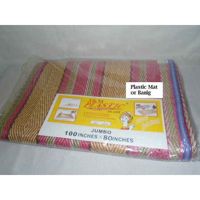 Plastic Mat or Banig (Sizes Single Jumbo) Shopee Philippines