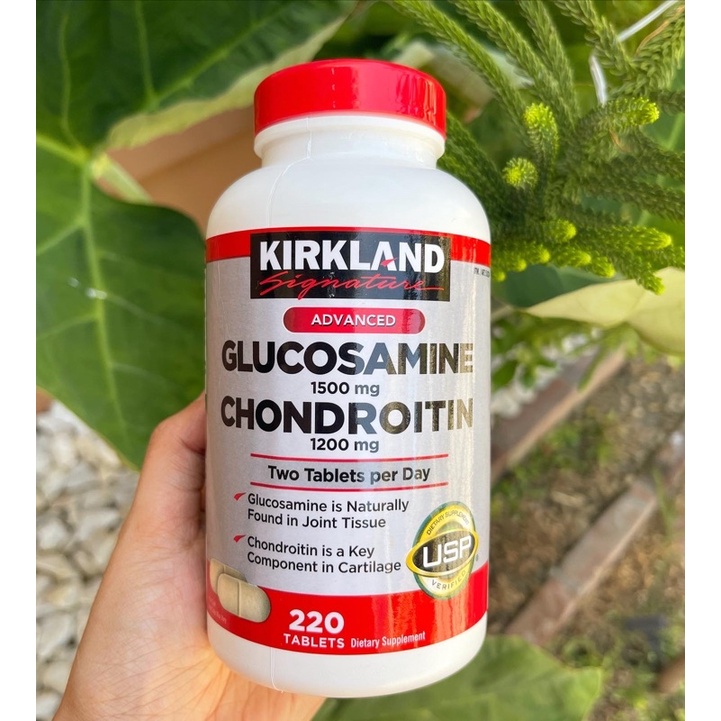 🇺🇲KIRKLAND Glucosamine Chondroitin 220 Tablets FROM USA‼️ Shopee