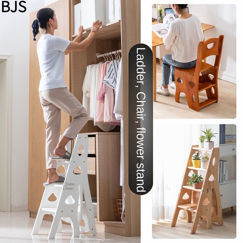 【New product】Dual-Purpose Ladder Stool Indoor High Stairs Four-Step ...