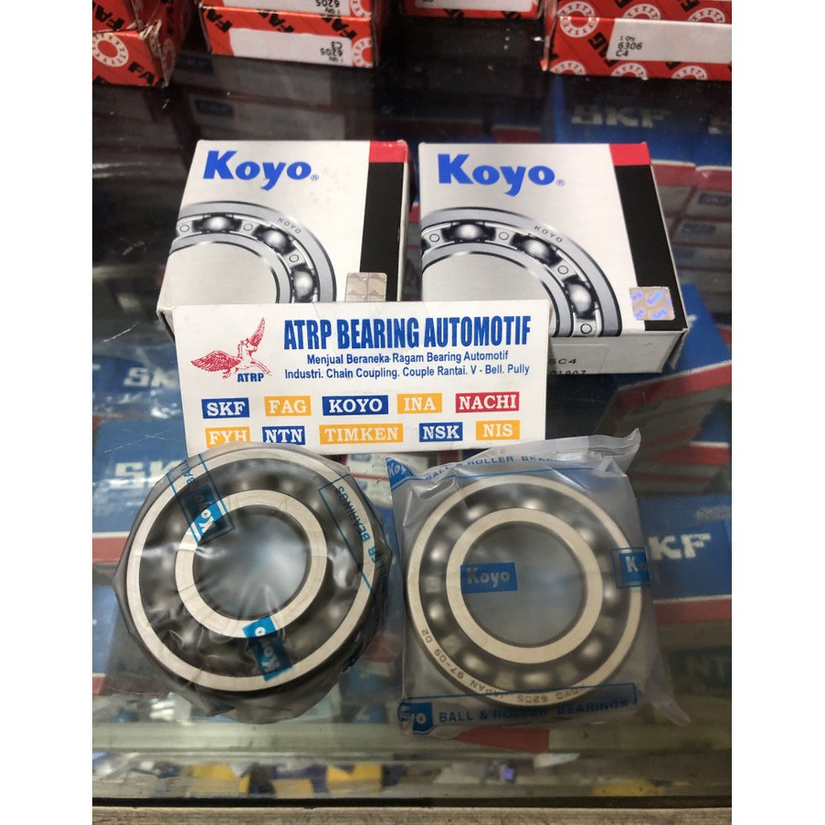 NINJA CRANK BEARING kawasaki ZX 150 6205 C4 63/22 ORIGINAL JAPAN