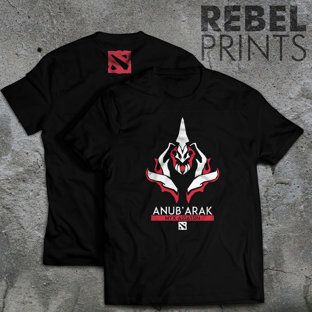 DOTA 2 Anub Arak Nyx Assassin Unisex T Shirt Gildan Shopee