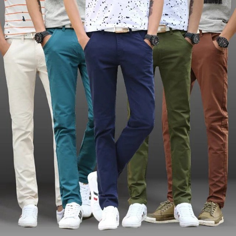 MEN'S SKINNY JEANS 2834 (9 colors) Shopee Philippines