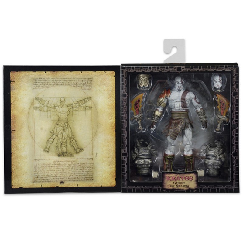 {Bestselling product}18CM Kratos God of War Anime Movie Cartoon Garage