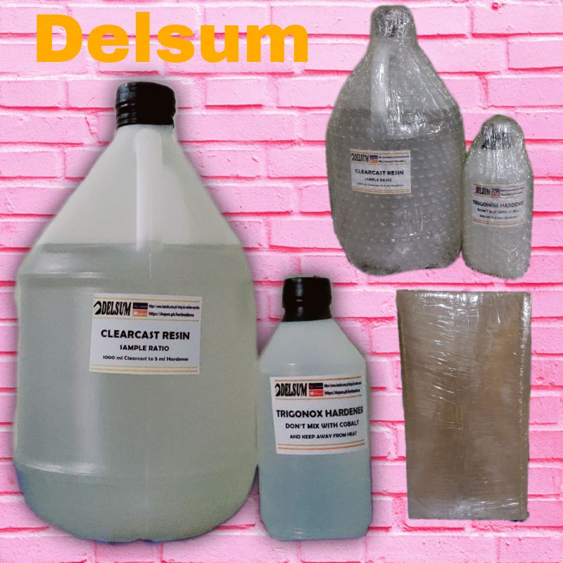 Clearcast Polyester Resin Gallon w/ Imported Hardener Shopee Philippines