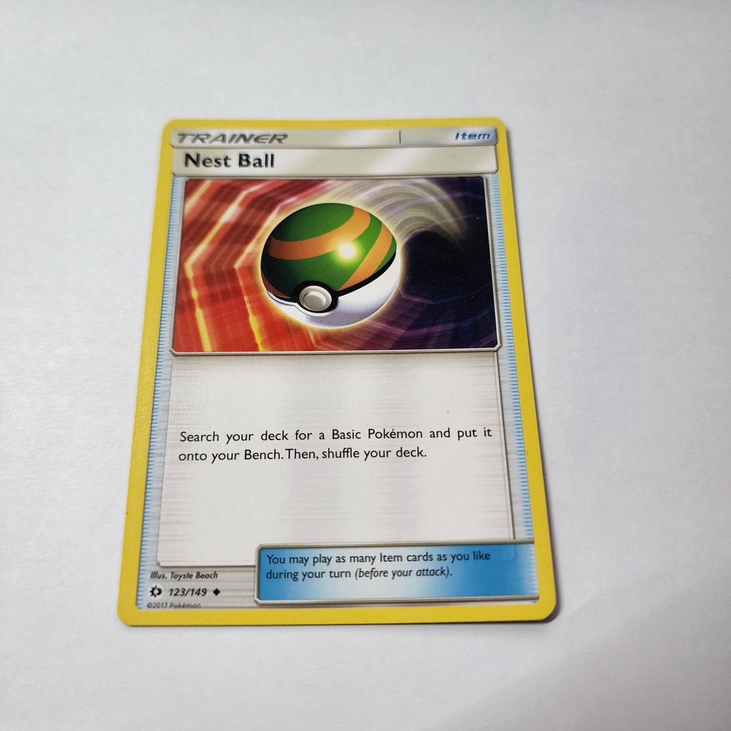 Nest Ball - 123/149 - Uncommon | Sun & Moon Base Set | Pokemon Cards ...