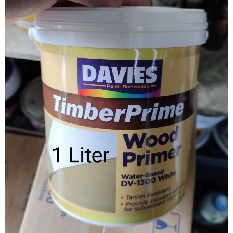 Davies 1Ltr Dv1300 TimberWood Waterbased Wood Primer Shopee Philippines   E8464541022b2aeff45dccbd00554336