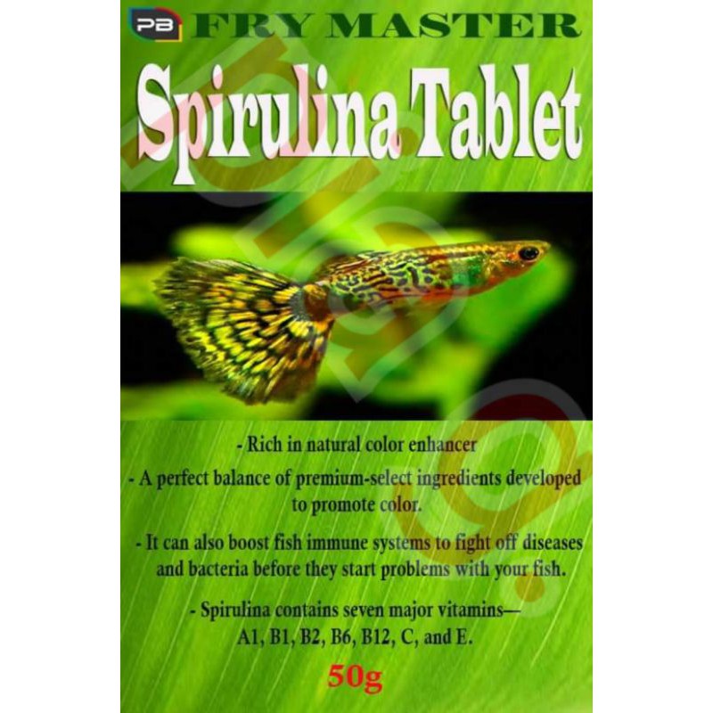 Spirulina tablet for your fish | Shopee Philippines