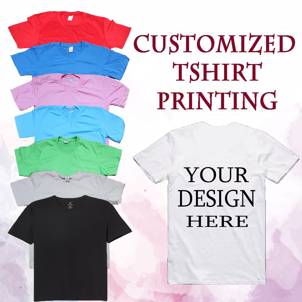 Customized T-Shirt Printing for Kids & Adults (Sublimation/Customized ...