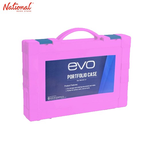 Evo File Case With Handle Eph308Pk Long 2.5In Lock Horizontal Plastic ...