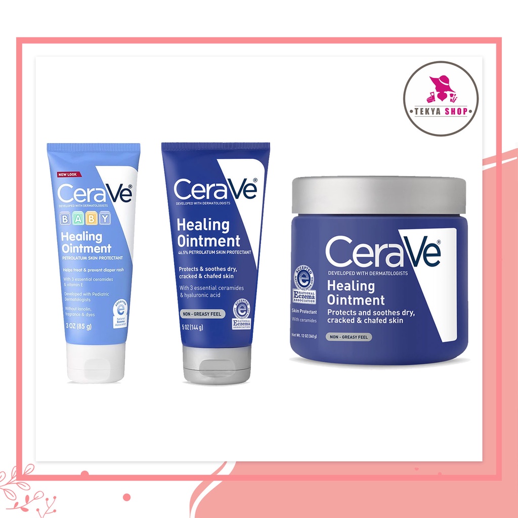 CeraVe Healing Ointment for Dry and Chafed Skin, NonGreasy Feel (Baby