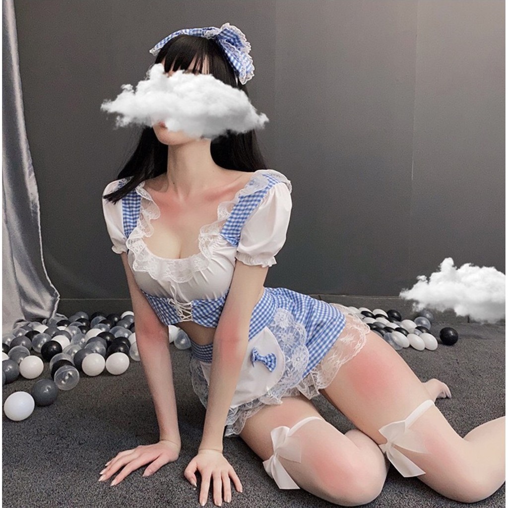 Naughty Maid Uniform Sexy Underwear Outfit Erotic Lingerie Cosplay Sexy Costumes LU033 xx43 Shopee Philippines