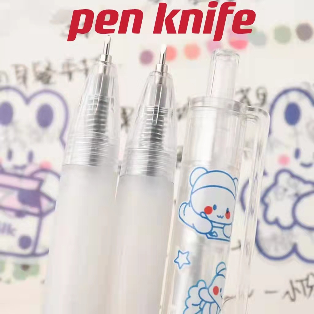 Knife PEN Cutter Washi Tape Glitter Carving Knife For Journal Cutting