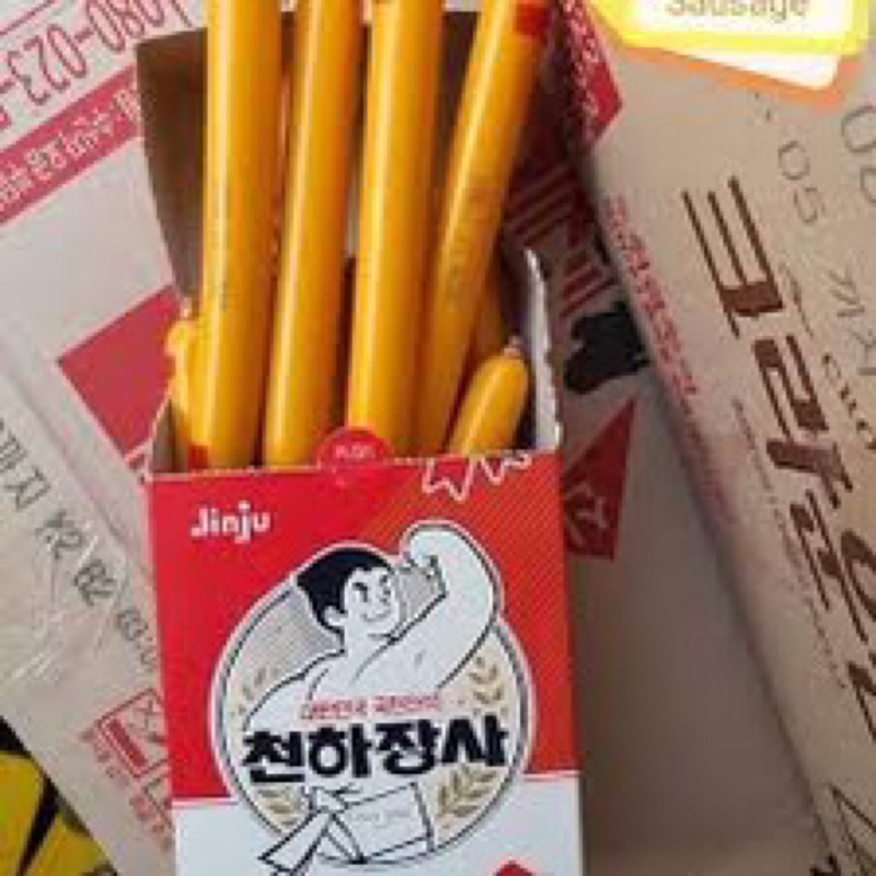 Korean Trending Sausage Snack - Jinju Sausage Stick Made in Korea ...