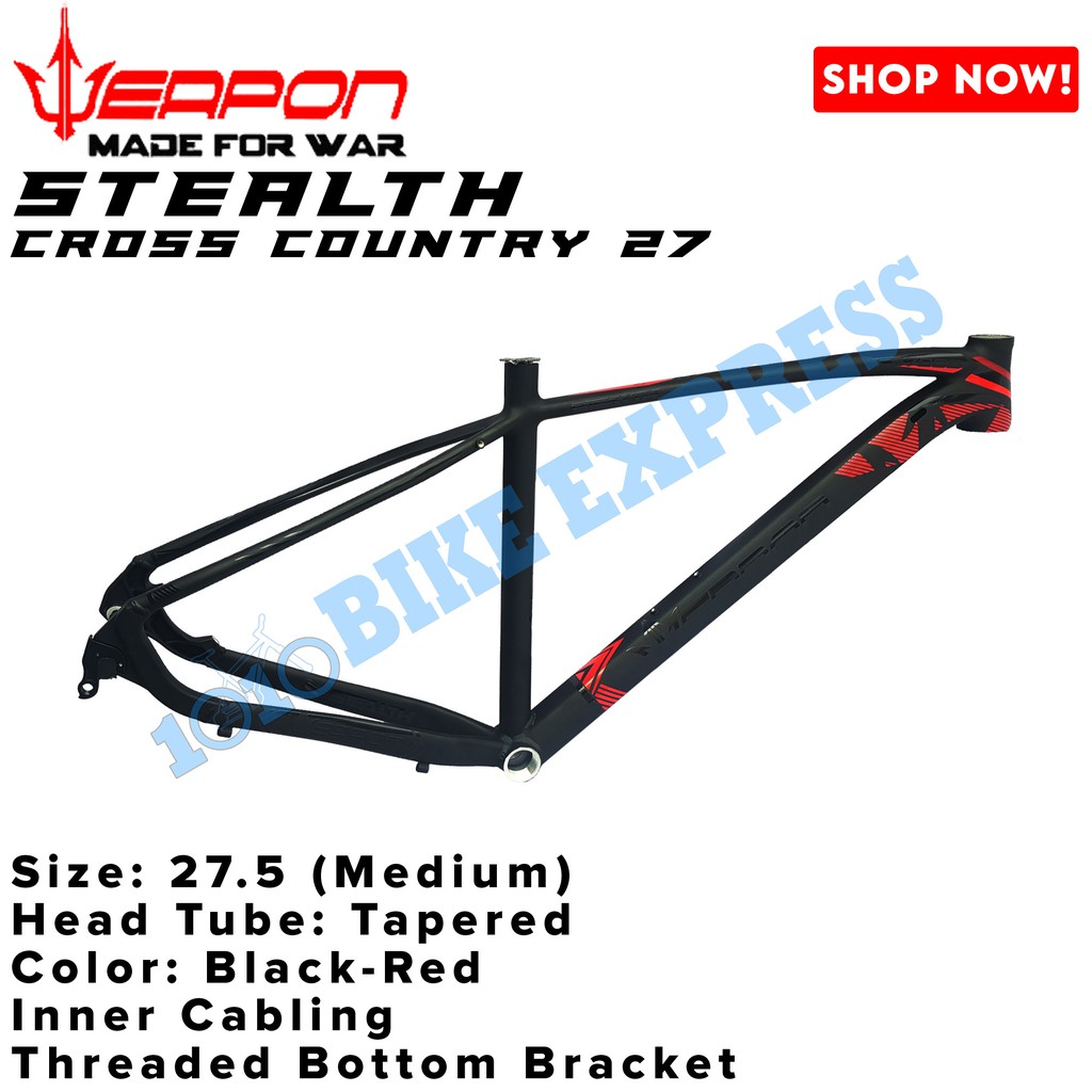 Weapon Frame Stealth 27.5 Mountain Bike MTB Shopee Philippines