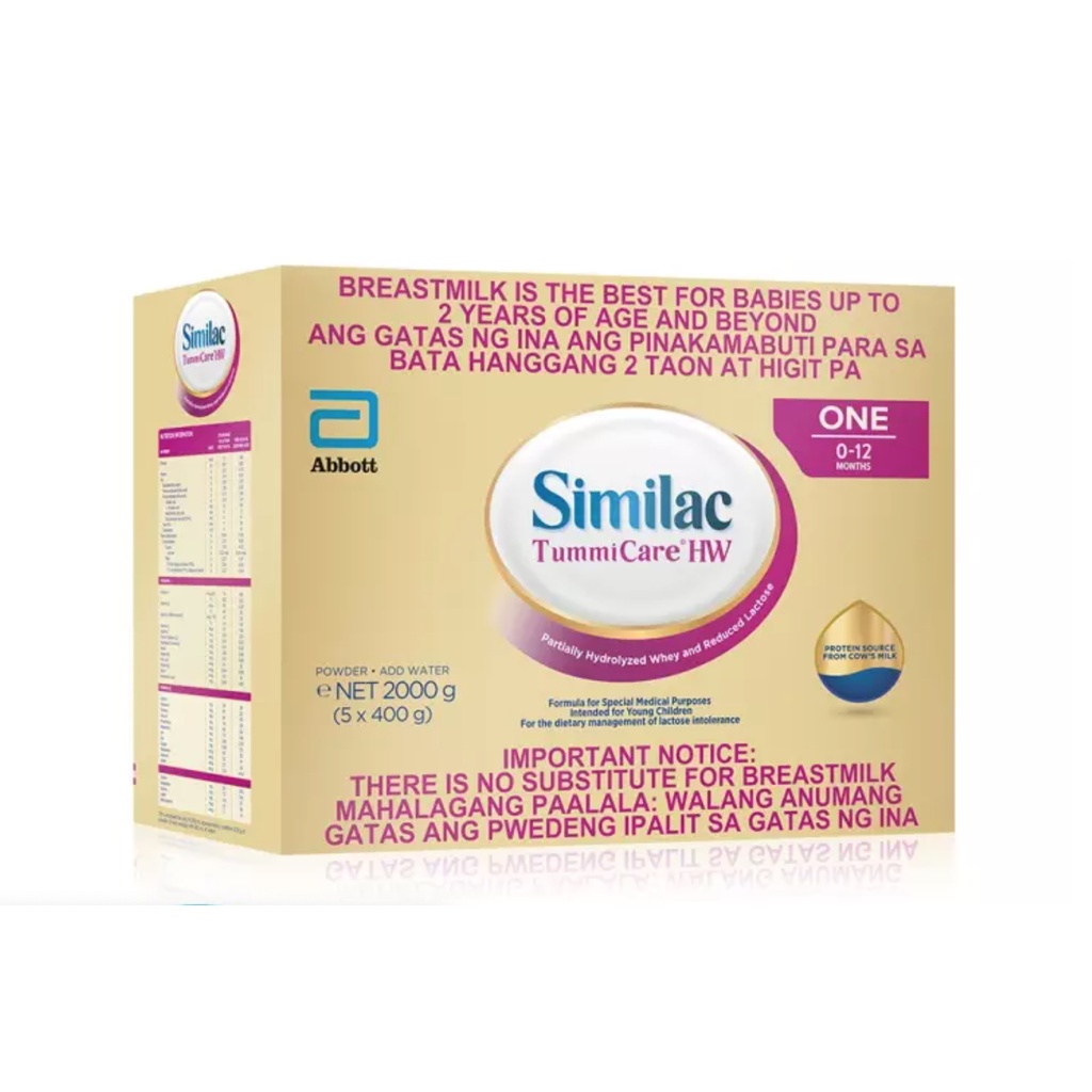 Similac TummiCare HW One (012 MonthOld) 2kg (Exp Jan 2024