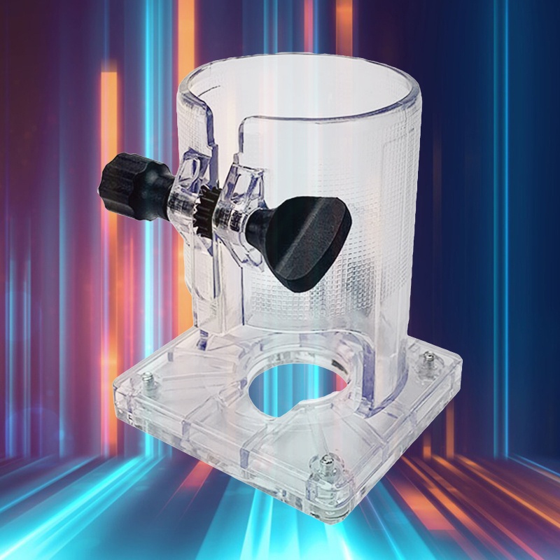 PCF* Portable Wood Router Base Woodworking Palm Router Base Plastic ...