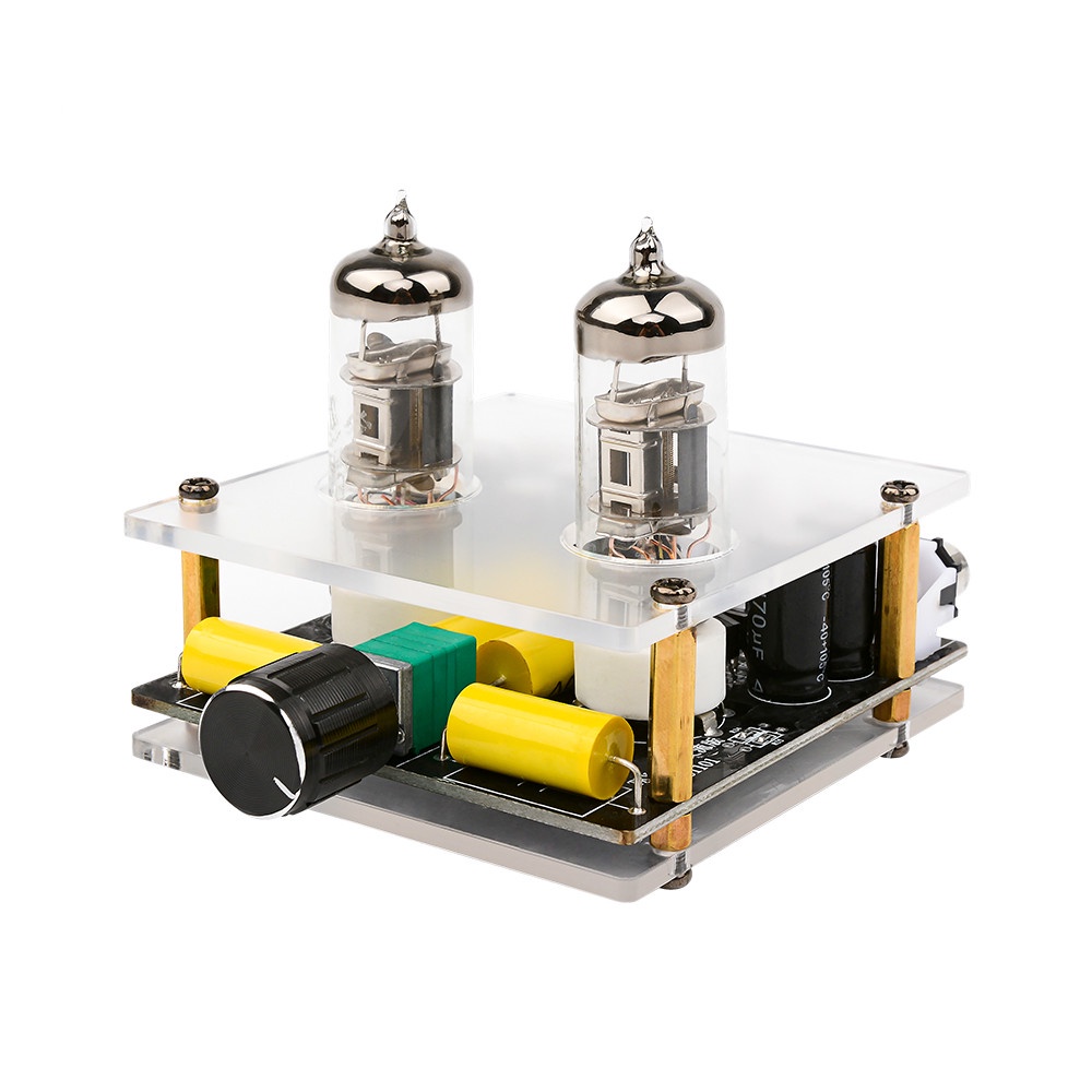 AIYIMA 6A2 Vacuum Tube Preamplifier HiFi Preamp Bile Buffer Amp Speaker