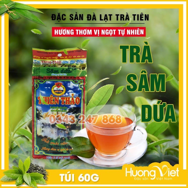 Thien Thao pandan pandan tea 60gr, Dalat tea, Southern ice tea, Lam ...