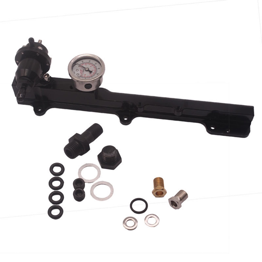 Auto Parts Fuel Pressure Regulator Pressure Gauge Fuel Rail B16 B18 B20