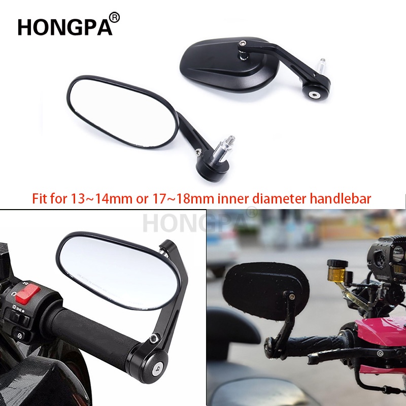 7/8 In 22mm Bar End Rearview Mirrors For Motorcycles And Scooters - Foto 11