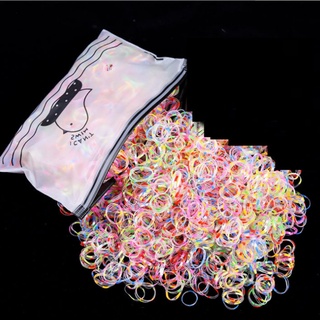 Colorful Rubber Band Kids Girl Colorful Fashion Disposable Rubber