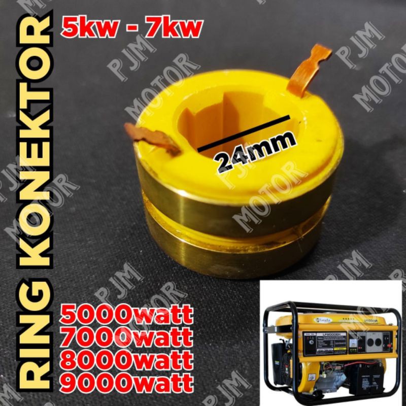 SLIP RING KONEKTOR CONECTOR MESIN GENSET GENERATOR 2KW 3KW 4KW 5 6 7KW ...
