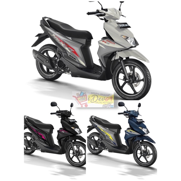 Suzuki NEX 2 II Striping Sticker Set | Shopee Philippines