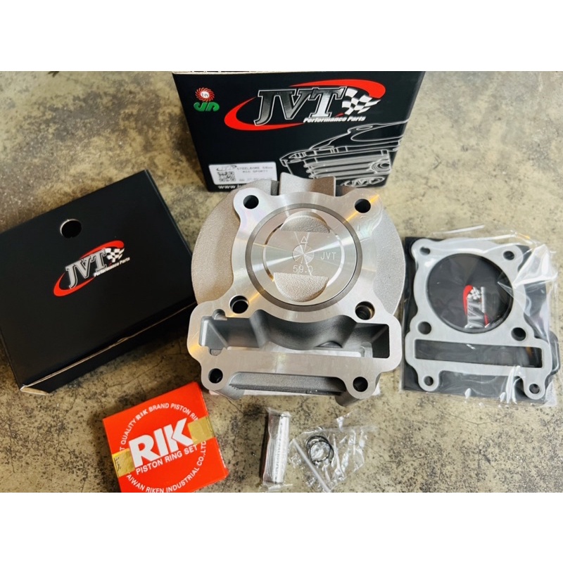 JVT Racing Cylinder Block 59mm Steelbore for MIO SPORTY | Shopee ...