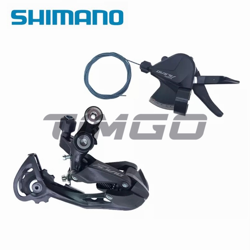 Shimano Alivio M430 Speed Rear Derailleur Pulley Set Motor Top