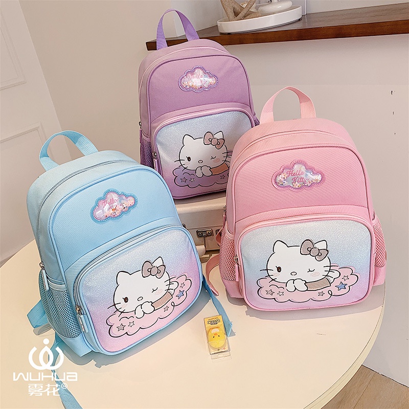 Sanrio Hello Kitty children's schoolbag primary school girl light load ...
