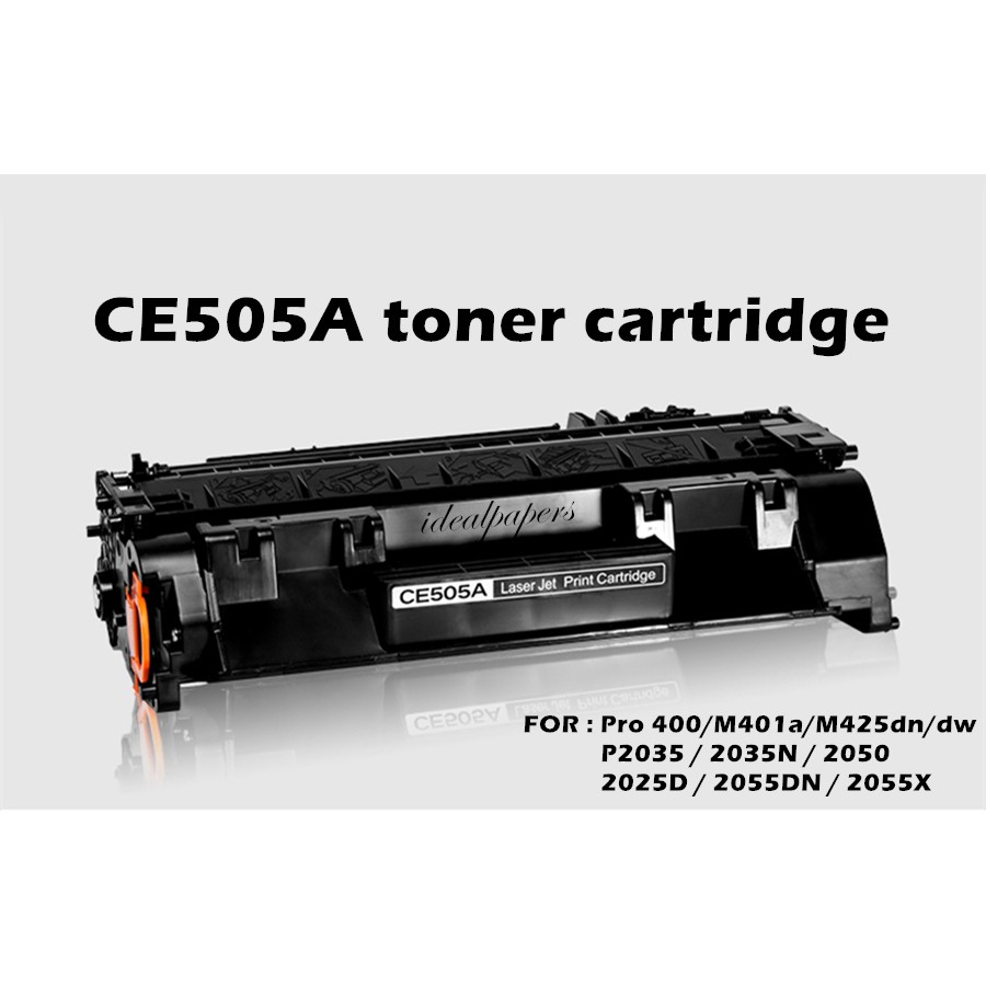 P2055dn Printer Inksters Of America Compatible Toner Cartridge Replacement For HP 05A CE505A Black - Compatible With Laserjet P2035 P2035DN P2055 P2055D P2055DN P2055X In 05a Toner