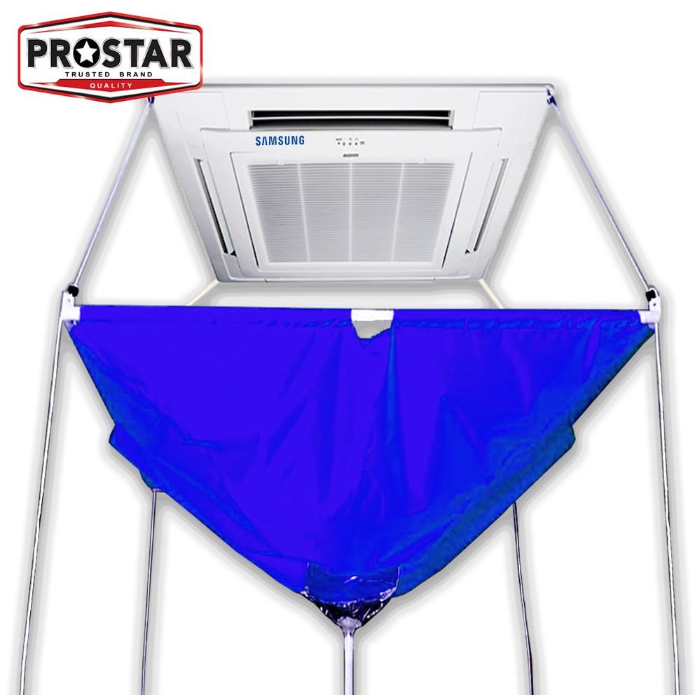 Prostar 3 To 5 Hp Aircon Cleaning Bag Ceiling Aircon Aircon Bag U Wash Water Proof 
