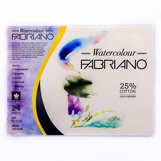 Fabriano Watercolor Pad 24 Sheets, Best Price Online