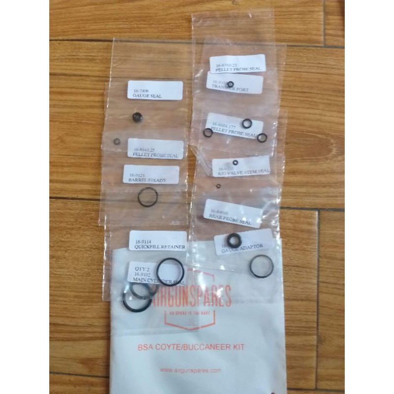 GAMO Seal Kits(fits Buccaner,Coyote,Phox,Urban,Chacal) Shopee Philippines