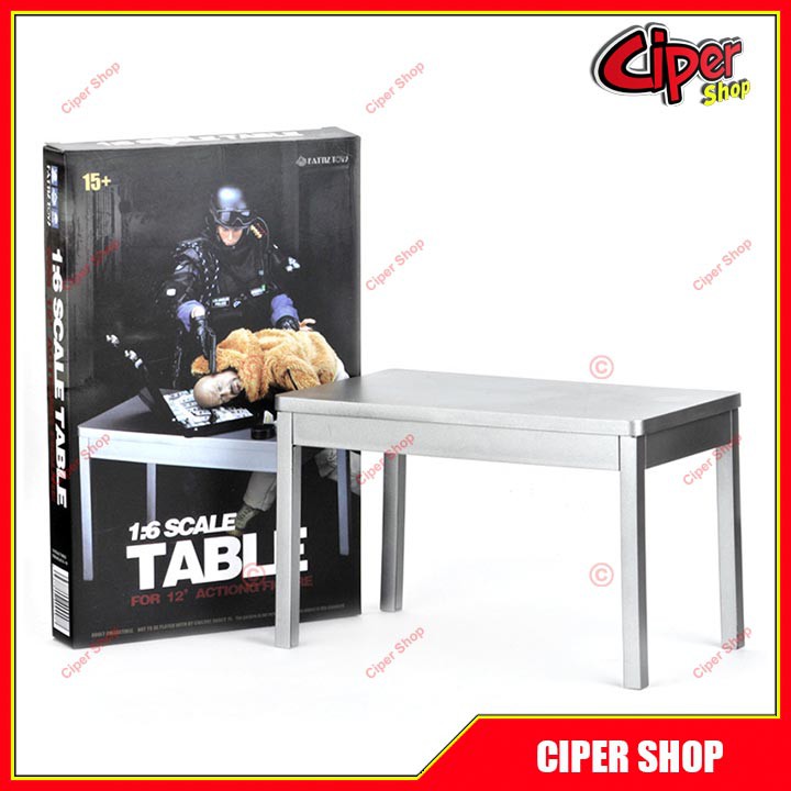 1/6 scale plastic table model - Gray | Shopee Philippines