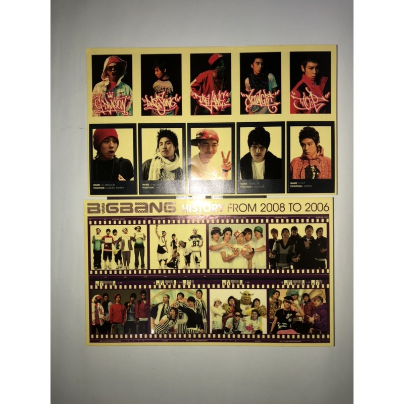 BIGBANG History From 2008 to 2006 Photobook | Shopee Philippines