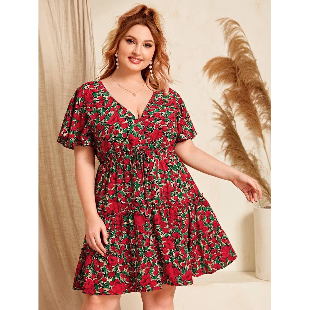 Shopee plus size dress sales
