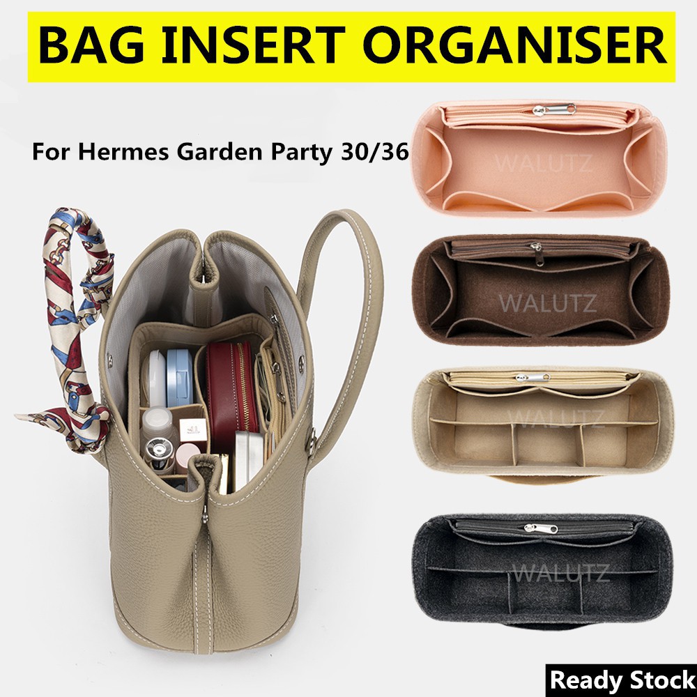 soft and light bag organizer for Hermes Garden party 30 36 inner bag organiser Shopee Philippines