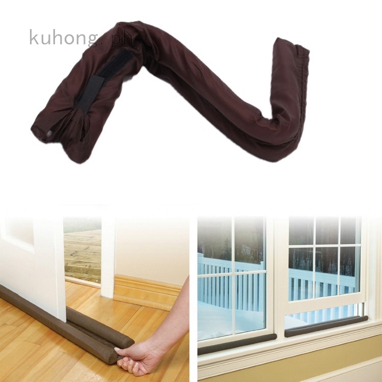 Twin Door Draft Dodger Guard Stopper Protector Under Door Shopee