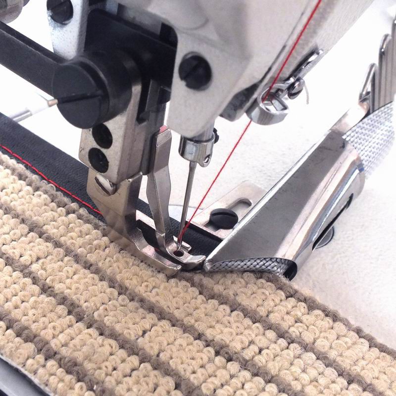 Wide Plain Tape Binder, Industrial walking foot sewing machine wrapping ...