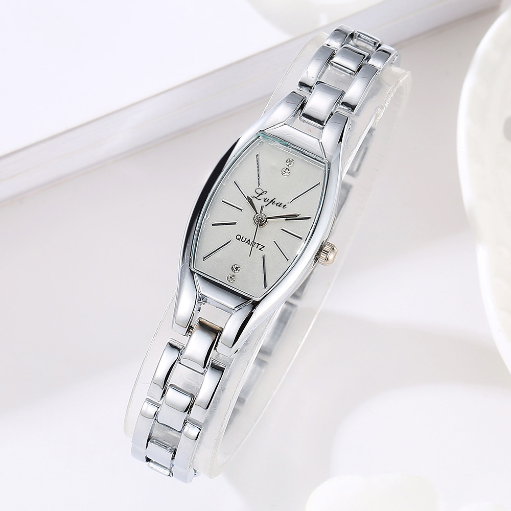 Retro Simple Waterproof Precision Oval Quartz Watch Female Ultra-thin ...