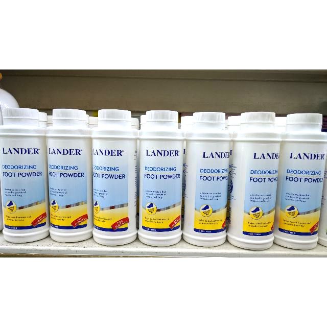 Landers Foot deodorant powder 7oz/ 198g | Shopee Philippines