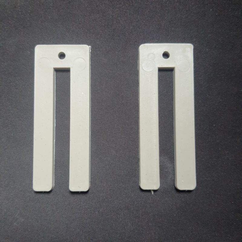 Plastic Spacer Horseshoe Packers Plastic Shims for Levelling/Windows Installation 3.0 mm and 1.5