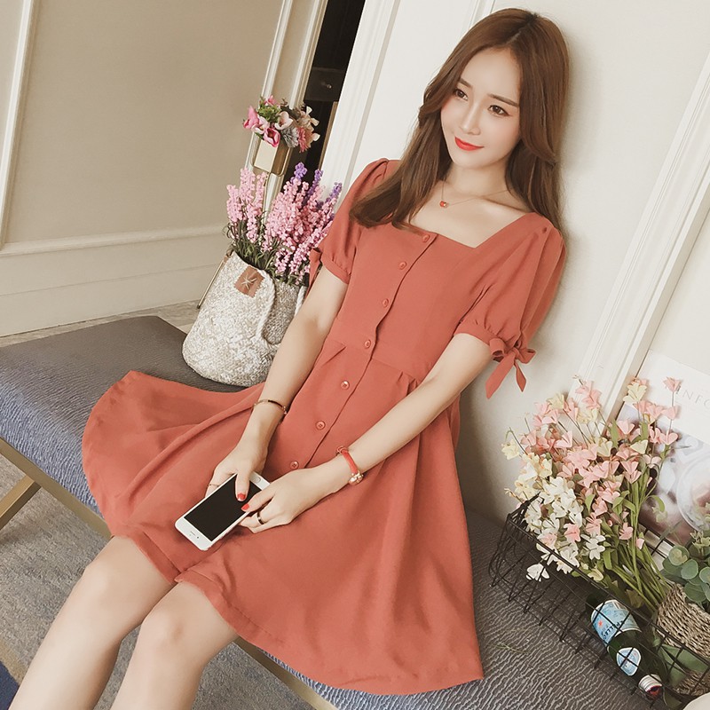 Casual store dress shopee