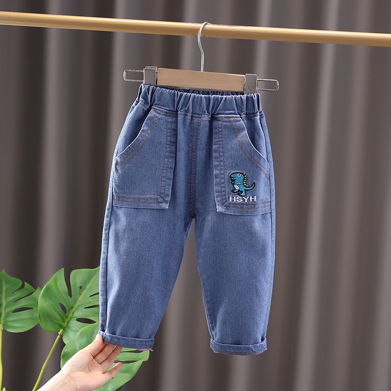 New Children's Clothing New Children Pants Boys Girls Denim Jeans 