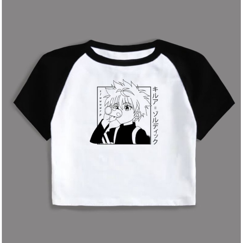 Killua Hunter X Hunter Crop Top | Shopee Philippines