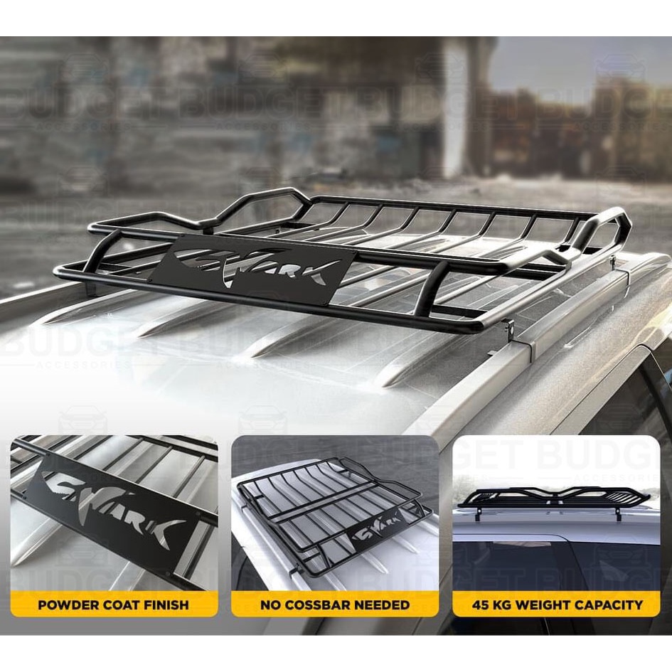 Shark Tuffrack Luggage Carrier for Toyota Fortuner 2016 Roof Rack