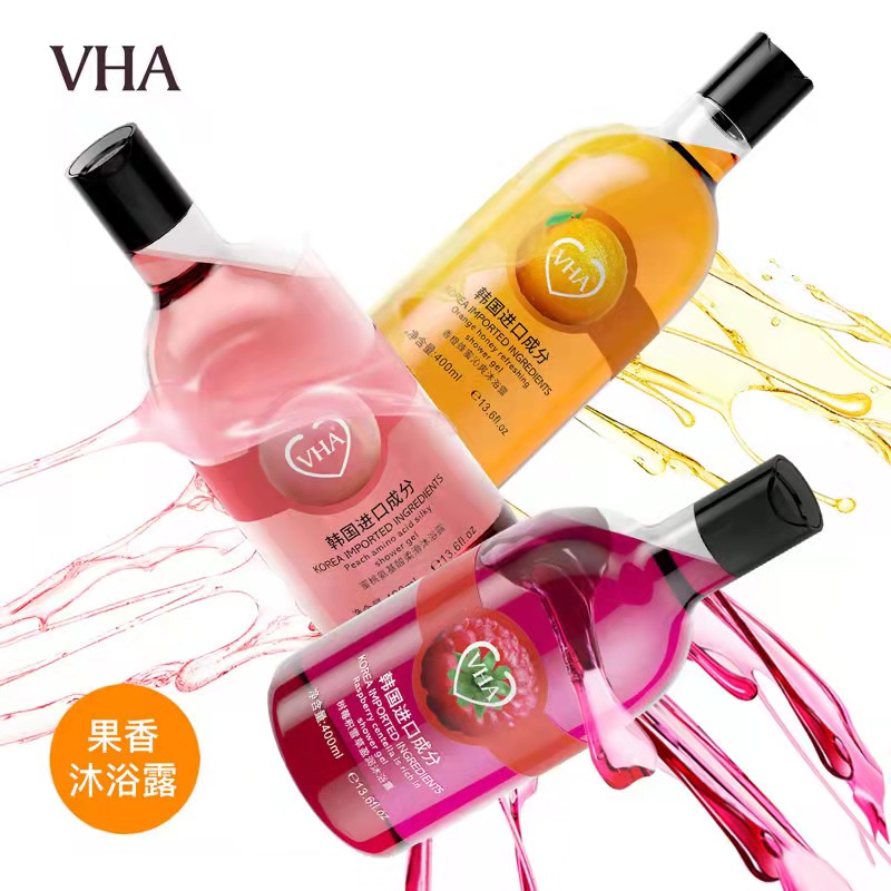 VHA IMPORTED KOREAN INGREDIENTS SHOWER GEL 400ML. Shopee Philippines
