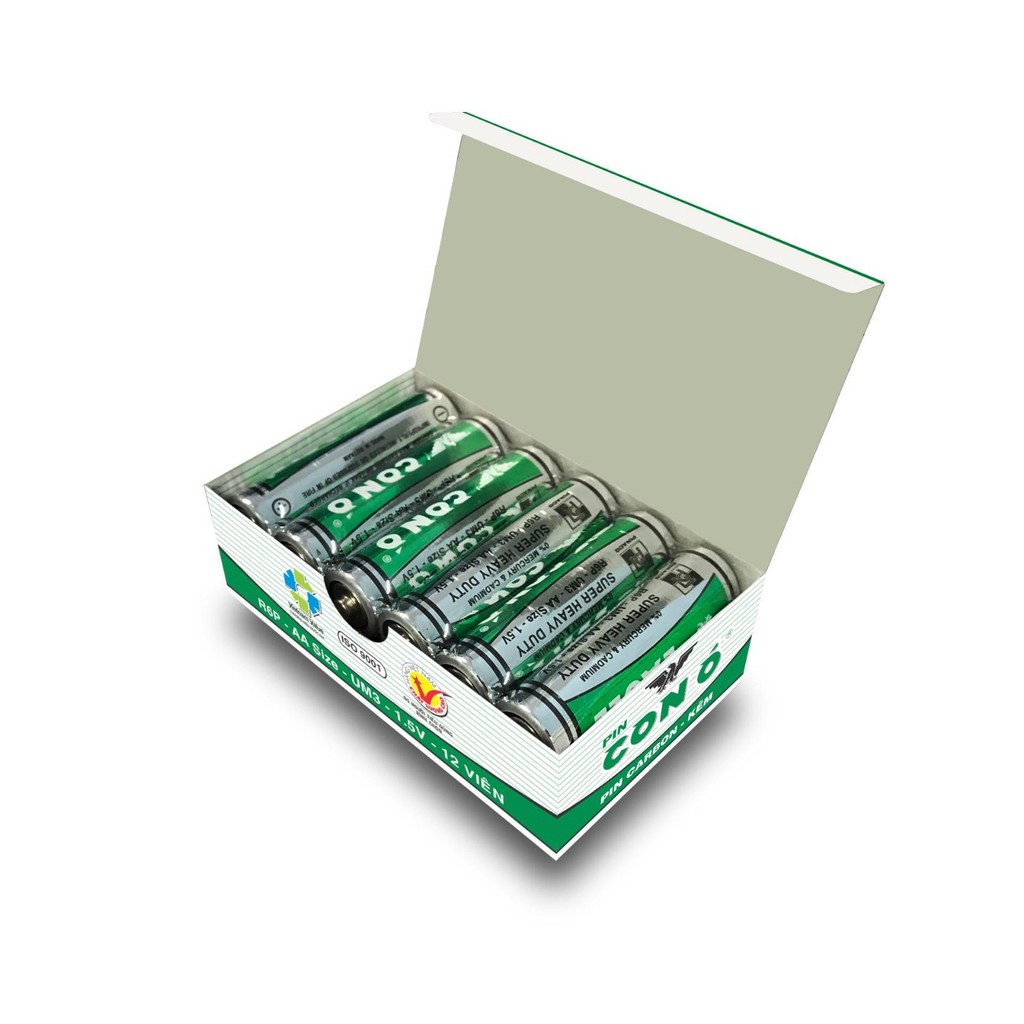 12pcs Pinaco Eagle AA Green Super Heavy Duty Battery | Shopee Philippines