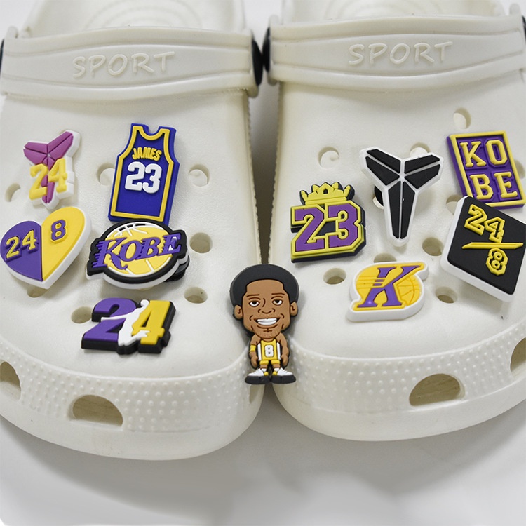 Kobe discount crocs charm